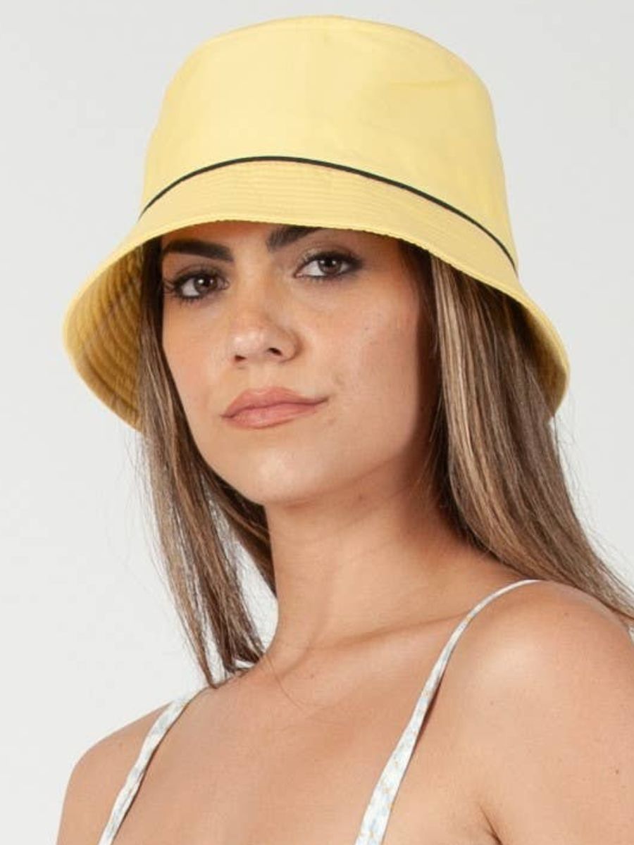 Lucca Couture VIVA BUCKET HAT-CANARY