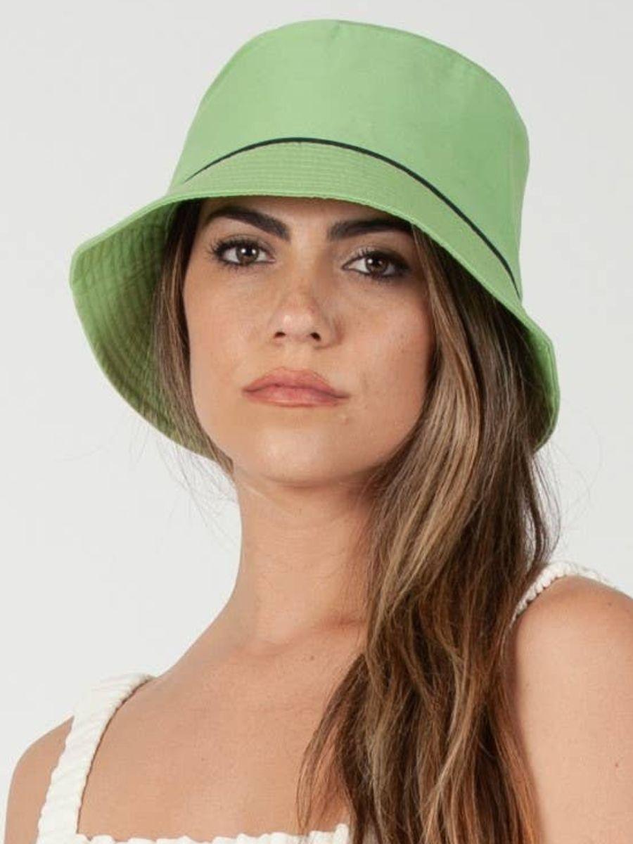 lucca couture VIVA BUCKET HAT-LIME