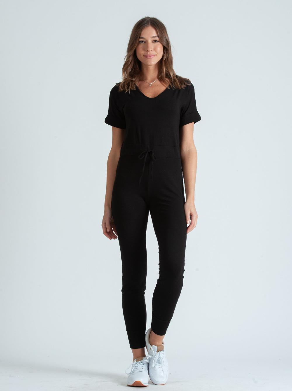 lucca couture Women's Knit Jumpsuit