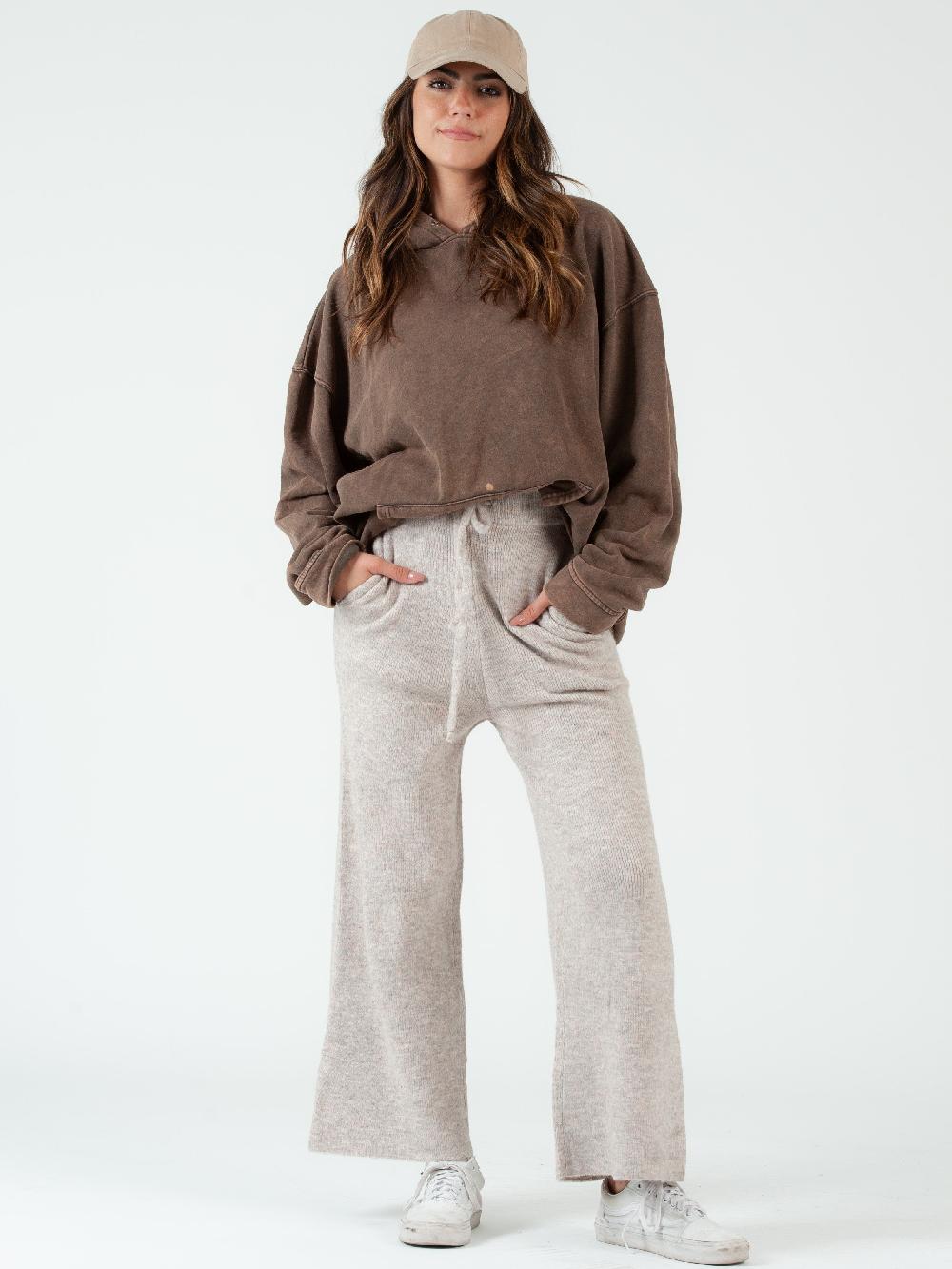 lucca couture Women's Sweater Pants