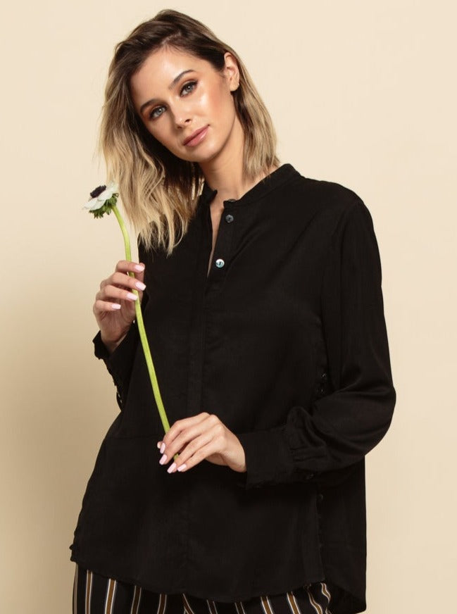 lucca couture Women's Woven Blouse