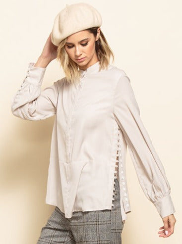 lucca couture Women's Woven Blouse