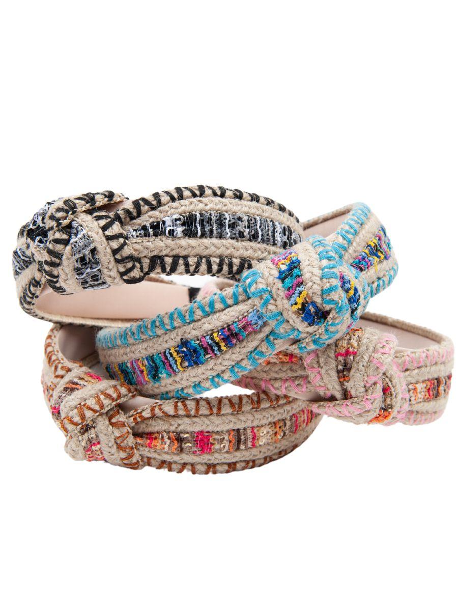 lucca couture WORLD MARCHE HEADBAND