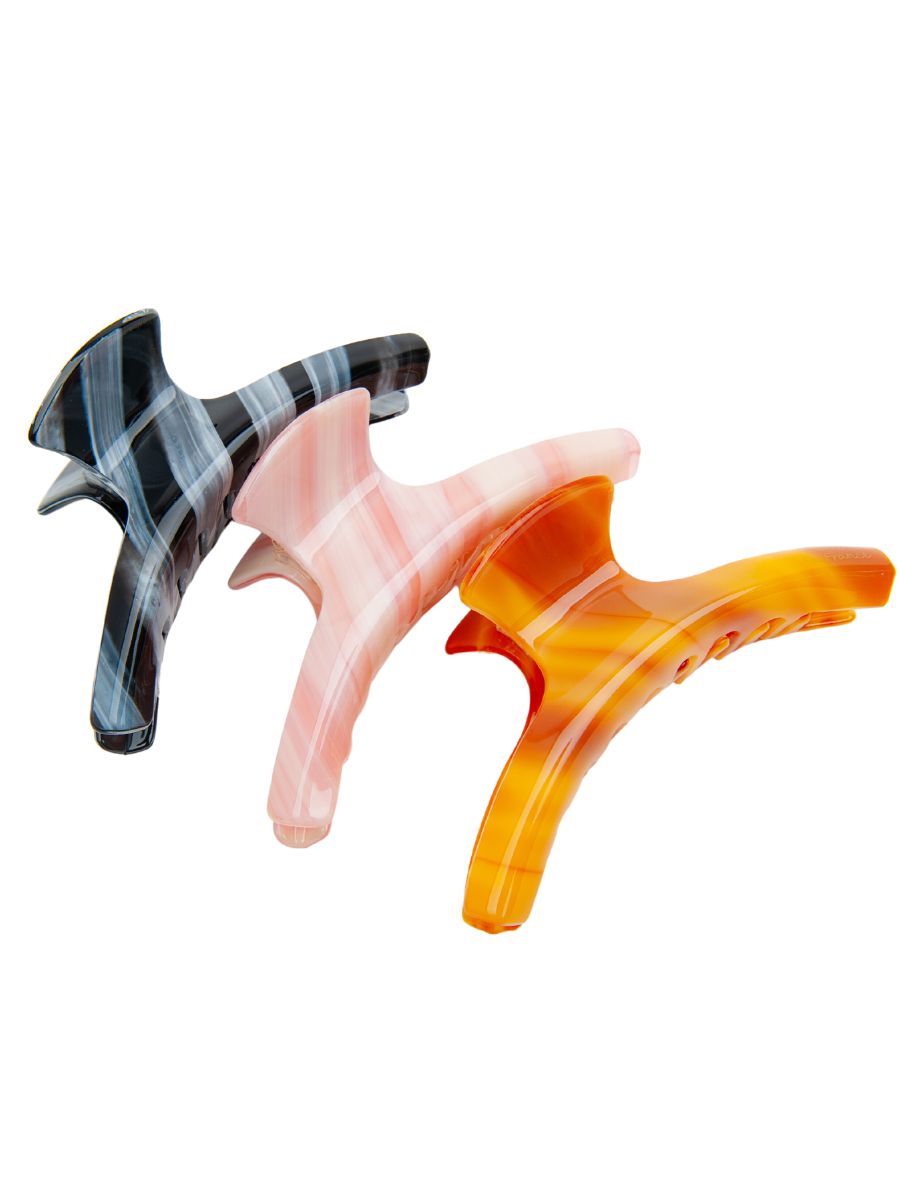 lucca couture ZEBRA STRIPES HAIR CLAW