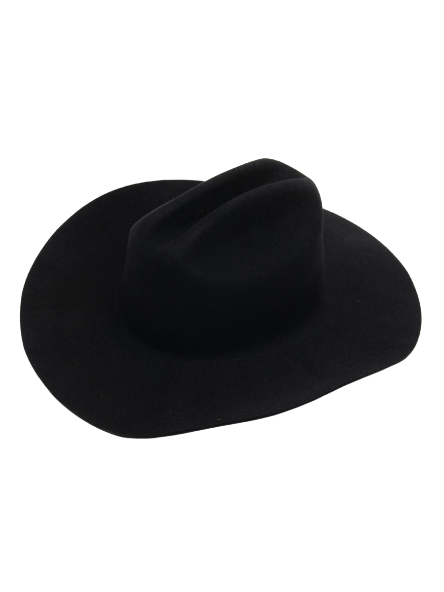 lucca couture Women's 100% Aussie Wool Cattleman Rancher Hat in Core Colors