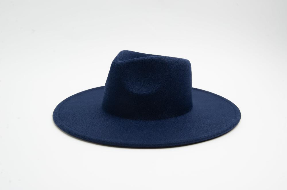 lucca couture Women's Wide Brim Rancher Hat in Vegan Felt