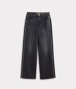 lucchese bootmake Briar High-Rise Straight Leg Jean