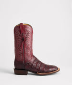 lucchese bootmake Bryan Exotic Boot - Black Cherry/Sangria