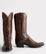 Lucchese Bootmake Corbin Boot - Chocolate/Mad Dog Goat