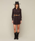 Lucchese Bootmake Full Quill Ostrich Tapered Belt - Barnwood