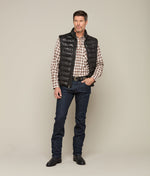 Lucchese Bootmake Full Quill Ostrich Tapered Belt - Black