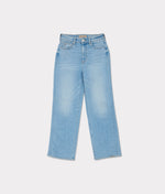 lucchese bootmake Jolene High-Rise Straight Leg Jean