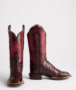 Lucchese Bootmake Josephine Horseman Boot - Antique Black Cherry