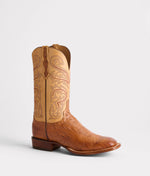 Lucchese Bootmake Lance Boot - Barnwood + Antique Saddle