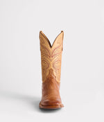 Lucchese Bootmake Lance Boot - Barnwood + Antique Saddle