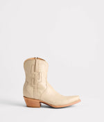 lucchese bootmake April Leather Boot - Cream