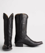 Lucchese Bootmake Bart Boot - Black Cowhide