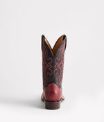Lucchese Bootmake Cecil Exotic Boot - Black Cherry