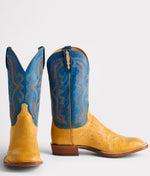 Lucchese Bootmake Cecil Exotic Boot - Saddle