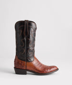 lucchese bootmake Charles Boot - Sienna/Dark Brown