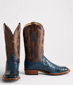Lucchese Bootmake Cliff Boot - Navy/Chocolate