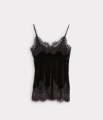 lucchese bootmake Darlene Velvet Lace Cami