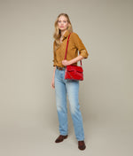 Lucchese Bootmake Dolly Exotic Western Satchel