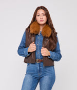 Lucchese Bootmake Duchess Of The Range Fur Vest