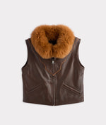 lucchese bootmake Duchess Of The Range Fur Vest