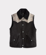 lucchese bootmake Dustin Exotic Vest