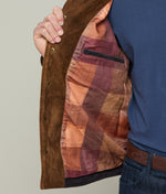 Lucchese Bootmake Franklin Waxed Suede Jacket