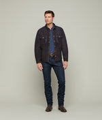 Lucchese Bootmake Franklin Waxed Suede Jacket
