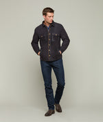 lucchese bootmake Franklin Waxed Suede Jacket