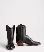 Lucchese Bootmake Gaby Boot - Black/Sienna + Cognac