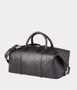 Lucchese Bootmake Hand-Tooled Duffle - Black