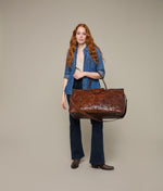 Lucchese Bootmake Intagliare Weekender Bag