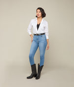 Lucchese Bootmake Isra Mid-Rise Skinny Jean