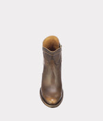 Lucchese Bootmake Karla Boot - Maple + Matte Black