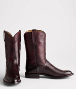 Lucchese Bootmake Kennedy Roper Boot - Black Cherry