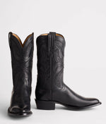Lucchese Bootmake Knox Boot - Black Cowboy Boots
