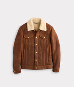 lucchese bootmake Kyle Shearling Trucker Jacket
