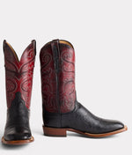 Lucchese Bootmake Lance Boot - Black + Black Cherry