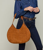 Lucchese Bootmake Large Heidi Exotic Hobo Bag