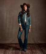 Lucchese Bootmake Liberty Mid-Rise Bootcut Jean