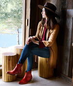 Lucchese Bootmake Lilah Boot - Crimson