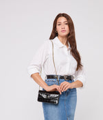 Lucchese Bootmake Long Exotic Wallet On A Chain