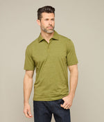 lucchese bootmake Lucchese Pima Blend Polo - Olive