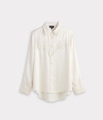 lucchese bootmake Mary Jane Fringe Blouse