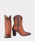 Lucchese Bootmake Michelle Boot - Cognac