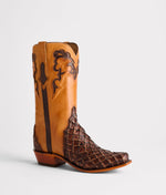 Lucchese Bootmake Narcisso Boot - Chocolate